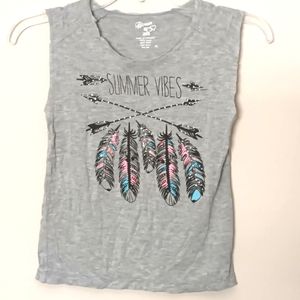 FLOWERS BY ZOE Girl's Top,size XL